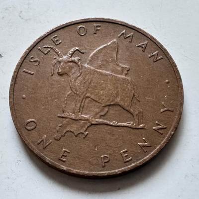 🌹外币初藏🌹🐯2025年第147场  每周二四六晚8️⃣点 接代拍 - 马恩岛1976年一便士