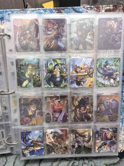 卡牌限时028期专场（24号晚21点30截拍） - 小浣熊水浒卡2021立绘小卡套，第234678批，原厂未拆，多数糖果袋，部分混袋。