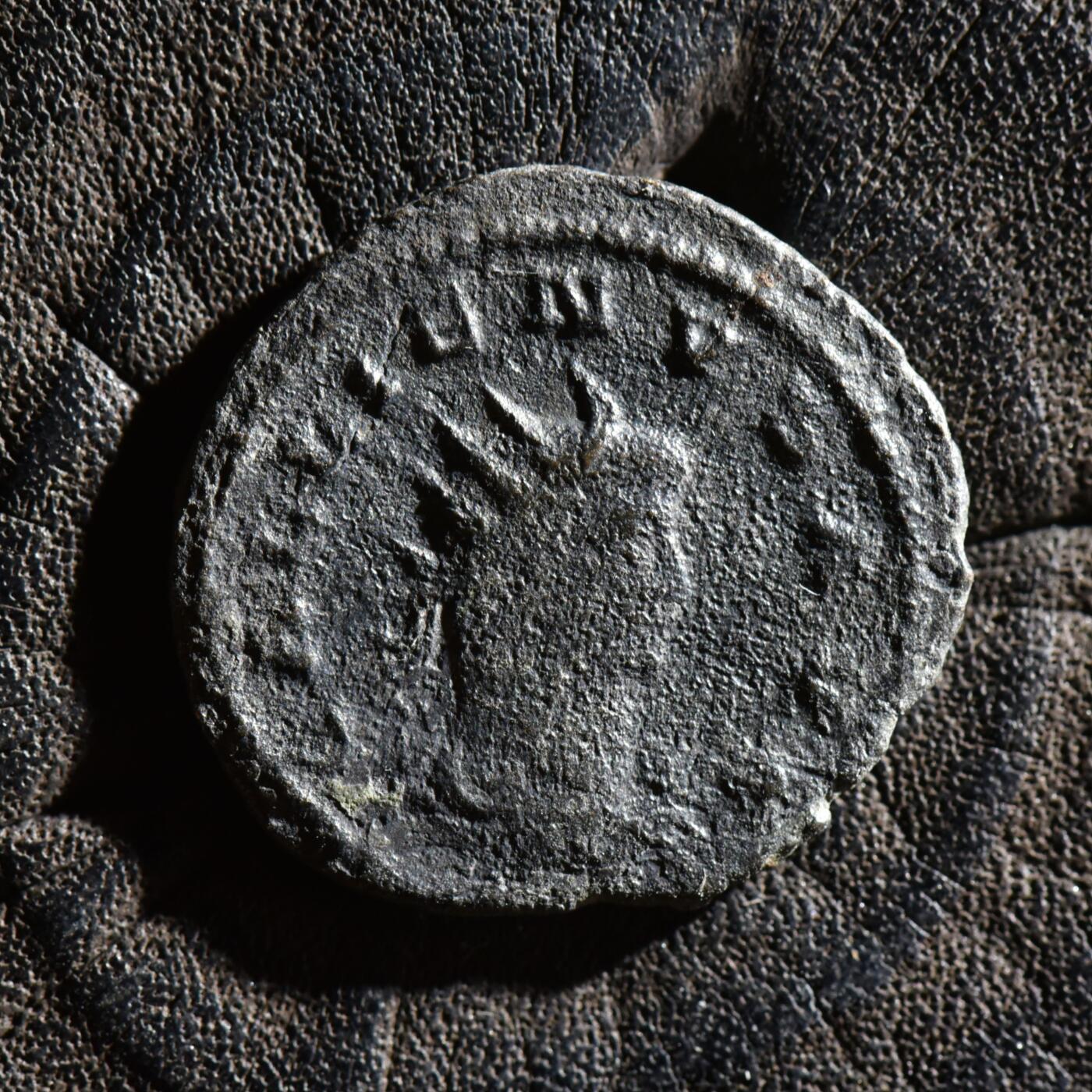 【良泉】第45期【直播场】1月15日晚19.30点开拍！ 208组，西方古代钱币、丝路古珠杂项专场 公元260-268年【古罗马】加里恩努斯，安敦尼洗银币，3.12克