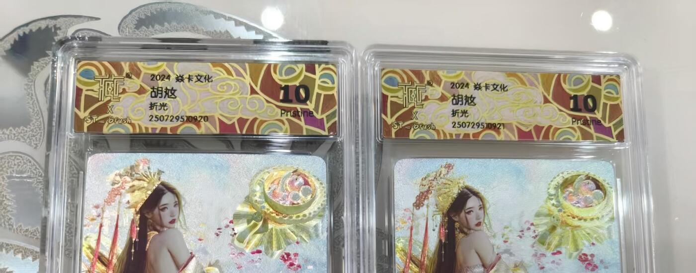 寸草不生拍卖 第十七期  焱卡文化 ST-Brush 胡奿  折光10p一对