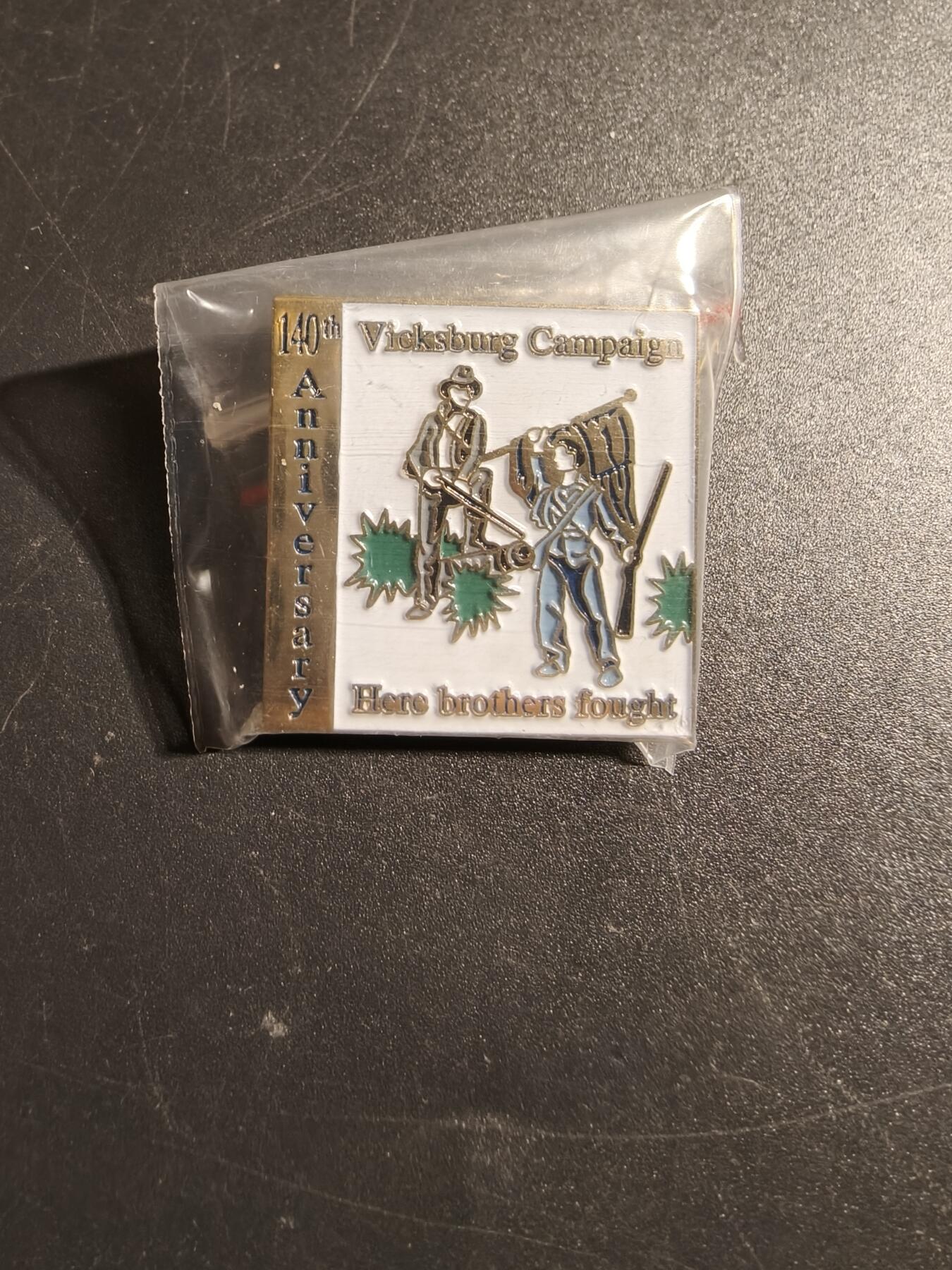 老王徽章第172期 美国南北战争期间维克斯堡战役140周年纪念章