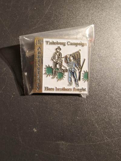 老王徽章第172期 - 美国南北战争期间维克斯堡战役140周年纪念章