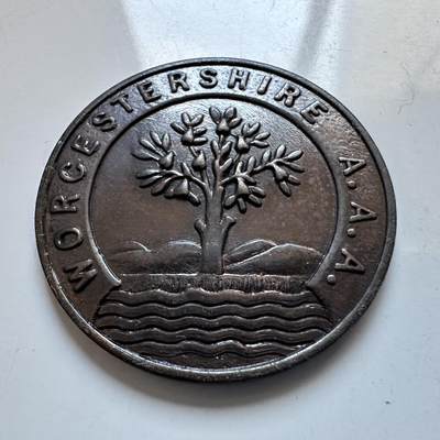 🌹外币初藏🌹🐯2025年第147场  每周二四六晚8️⃣点 接代拍 - 英国伍斯特郡汽车协会纪念章奖牌 31.7毫米