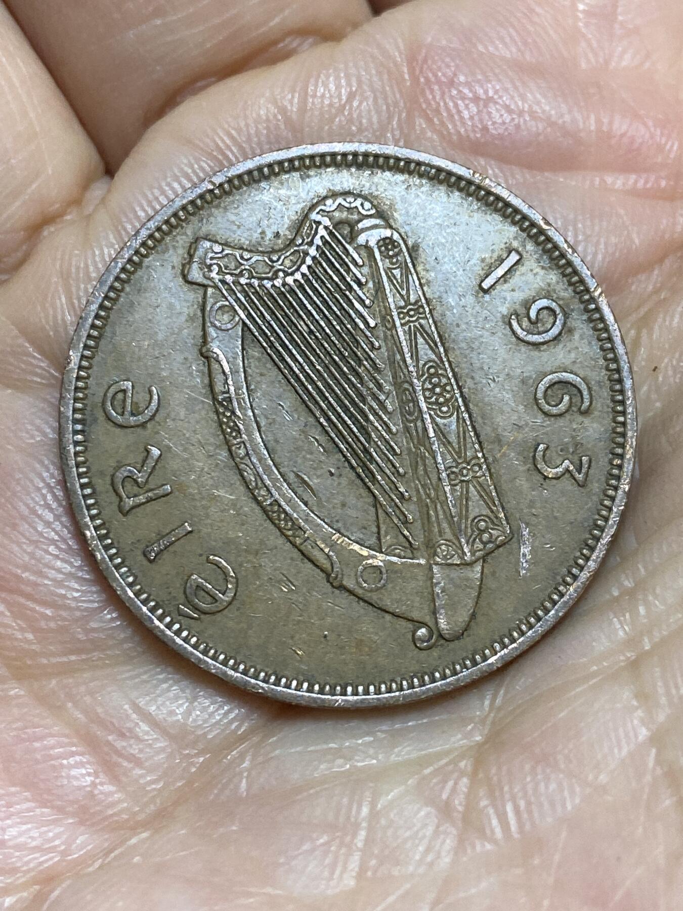 2026年第一场(总第一百七十场）外国好品散币场(免佣金) 爱尔兰🇮🇪1963年1便士(共和国时期第一套)