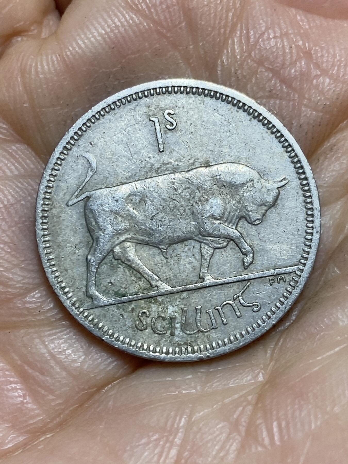 2026年第一场(总第一百七十场）外国好品散币场(免佣金) 爱尔兰🇮🇪1964年1先令(共和国时期第一套第二版)