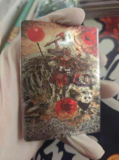 寸草不生拍卖 第十七期  - 百里卡牌 苍之飞鸿  光刻 蚩尤