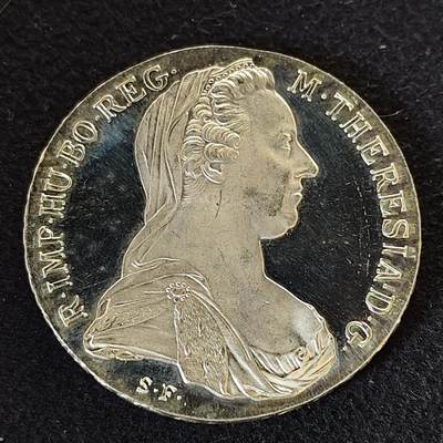 【全场包邮】纯粹捡漏拍491场（免费代拍第28场） - 奥地利奥匈帝国后铸特蕾莎大奶妈精制（41毫米28.45克）大银币