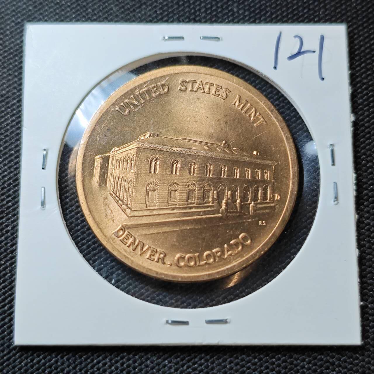 KK钱币收藏小铺 《套币 好品/批量散币专场》  2月预留时间 周末发货  1976美国造币厂纪念铜章