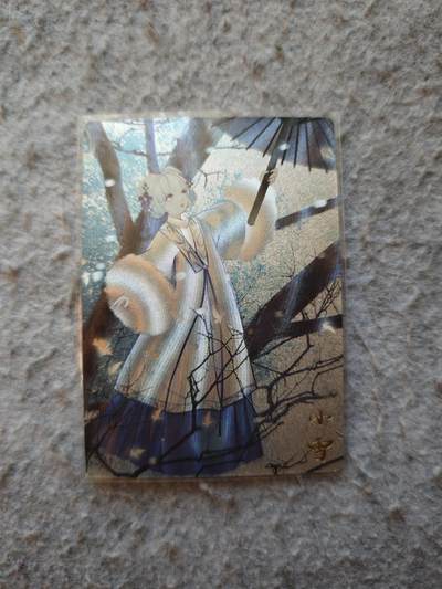 【随心含颖卡拍53期】卡游/集卡社/卡卡沃 抽卡机专场拍卖【无佣金】 - 粗闪卡。小雪一张