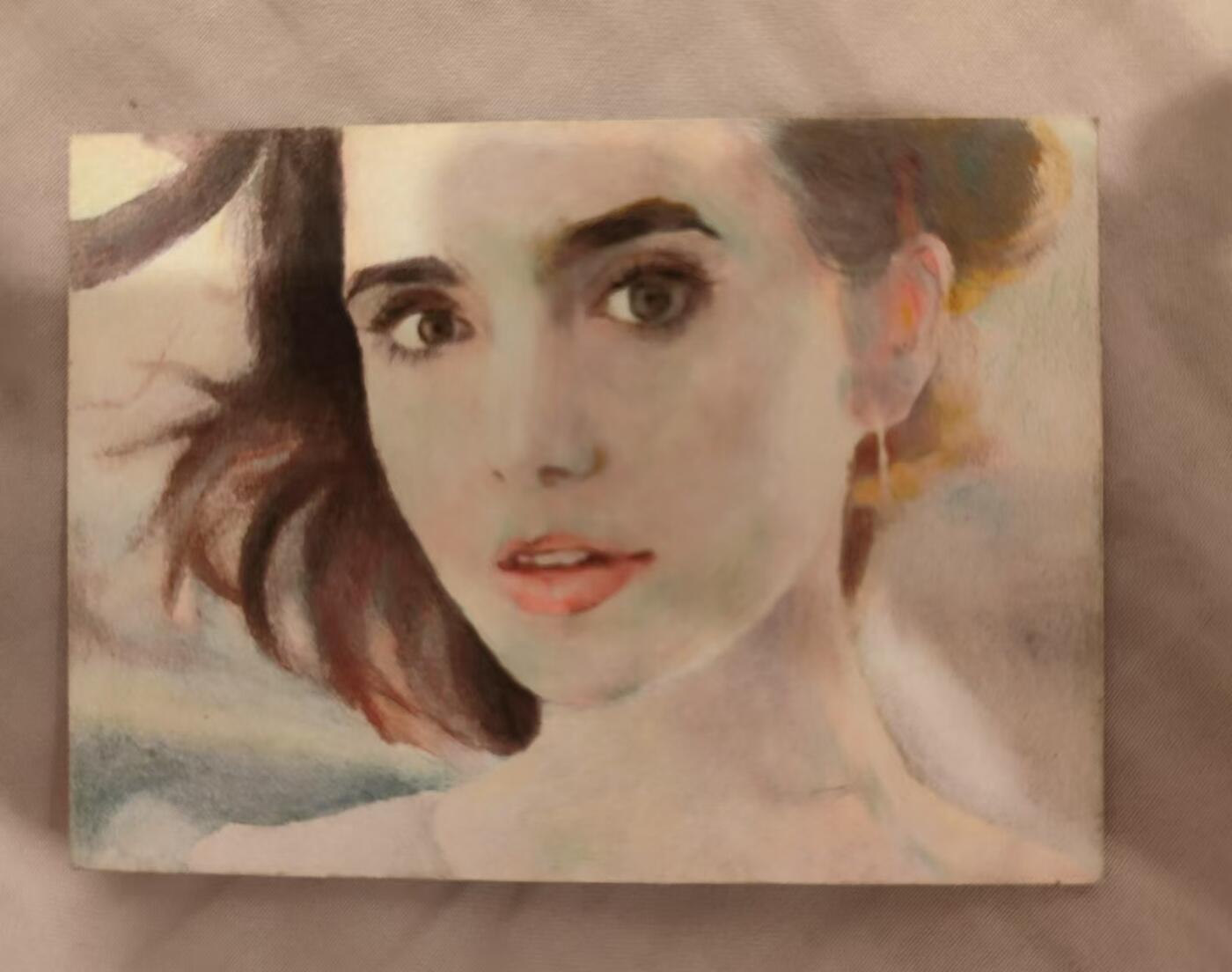 寸草不生拍卖 第十七期  手绘卡  画师白子墨（卡侧边有一些起边）