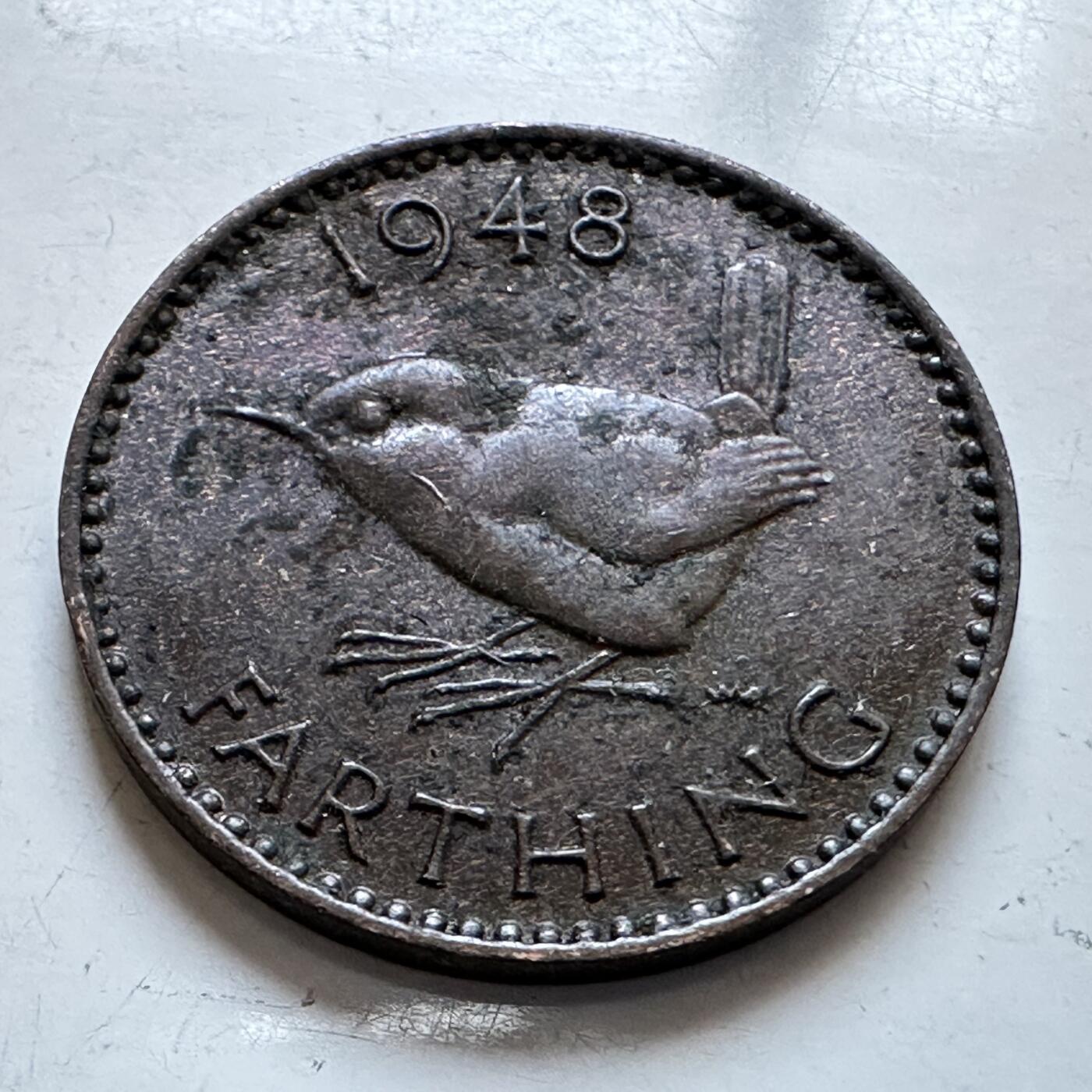 🌹外币初藏🌹🐯2025年第147场  每周二四六晚8️⃣点 接代拍 英国1948年一法新