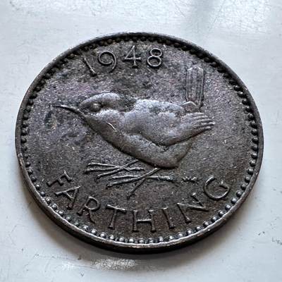 🌹外币初藏🌹🐯2025年第147场  每周二四六晚8️⃣点 接代拍 - 英国1948年一法新