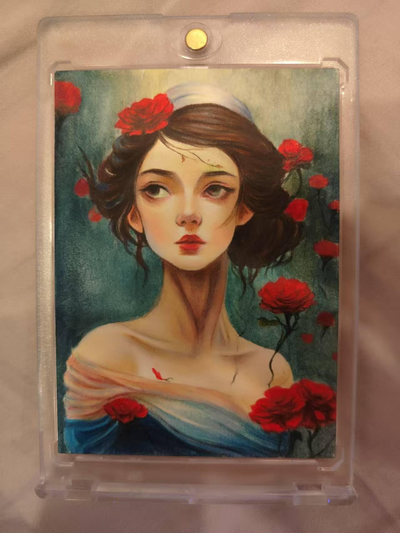 寸草不生拍卖 第十七期  手绘卡  画师小米