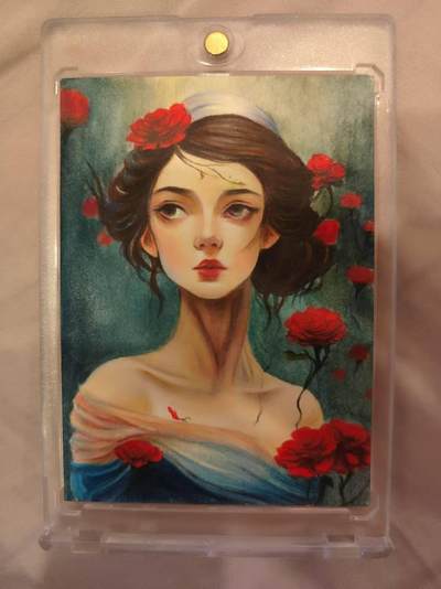 寸草不生拍卖 第十七期  - 手绘卡  画师小米