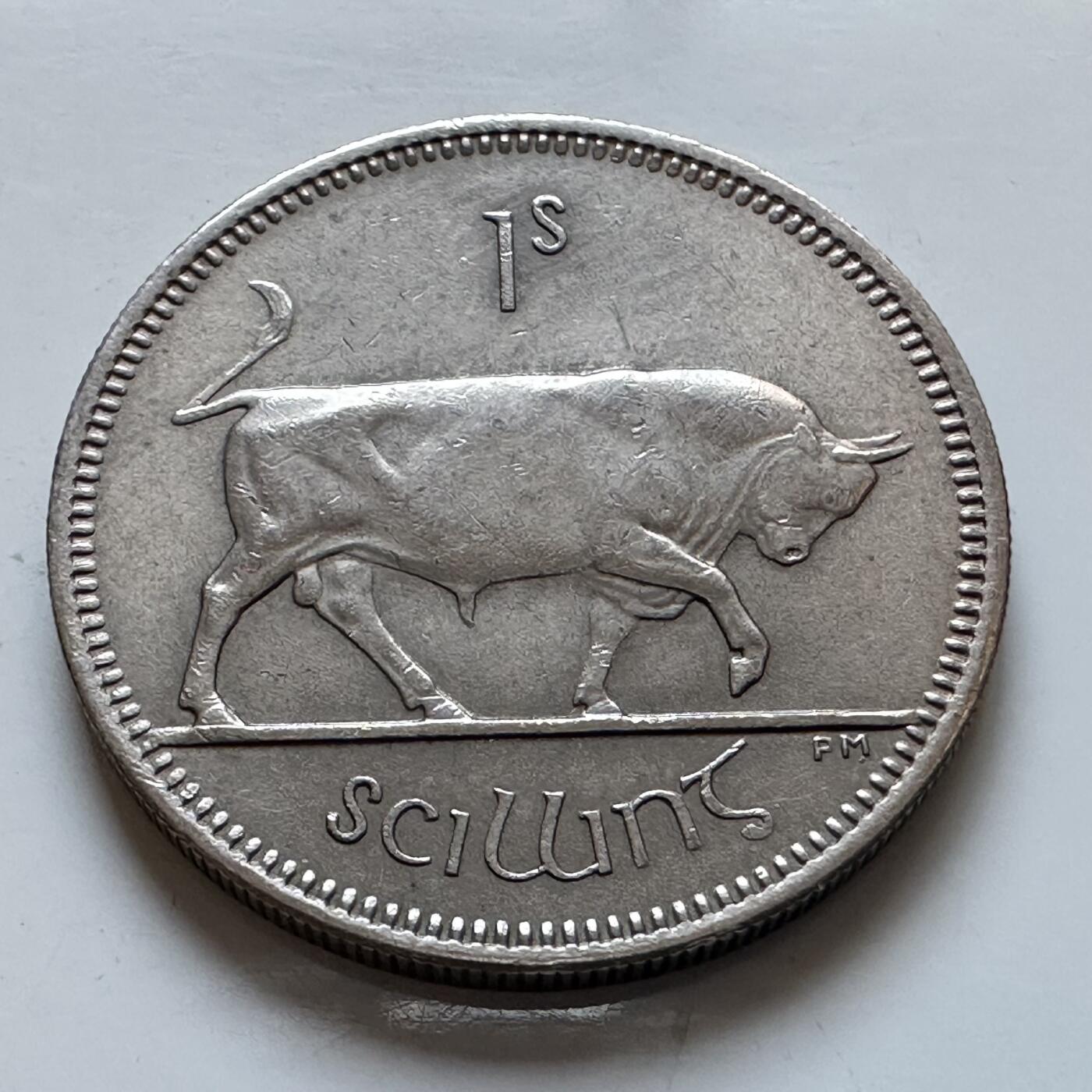 🌹外币初藏🌹🐯2025年第147场  每周二四六晚8️⃣点 接代拍 爱尔兰1964年一先令