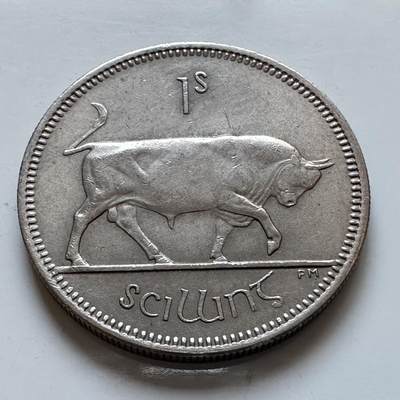 🌹外币初藏🌹🐯2025年第147场  每周二四六晚8️⃣点 接代拍 - 爱尔兰1964年一先令