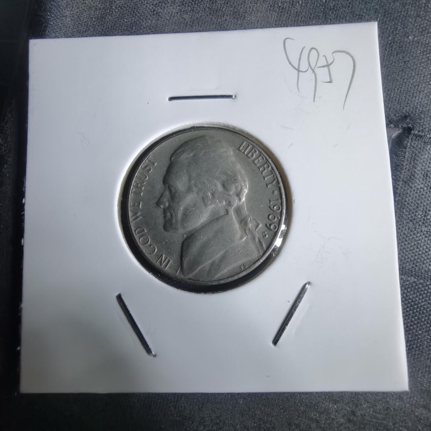 沼泽如烟--第949场 美国1969年五分