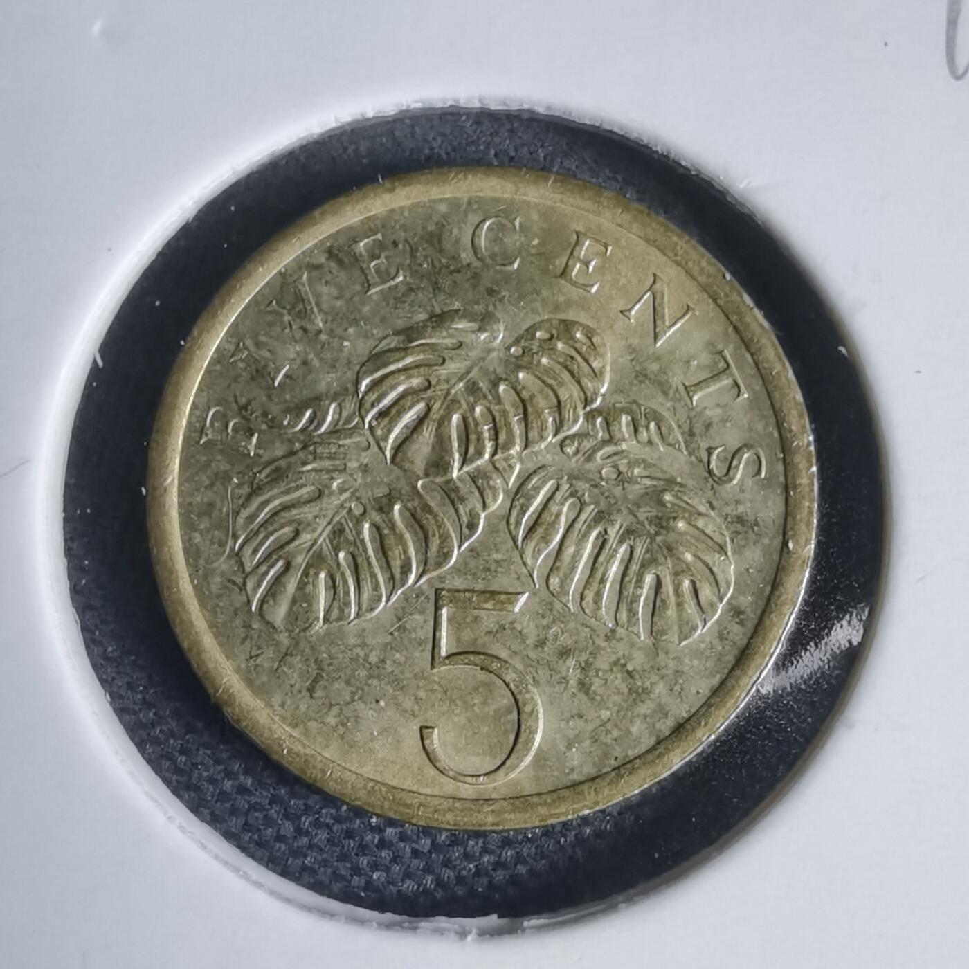 沼泽如烟--第949场 新加坡1986年五分