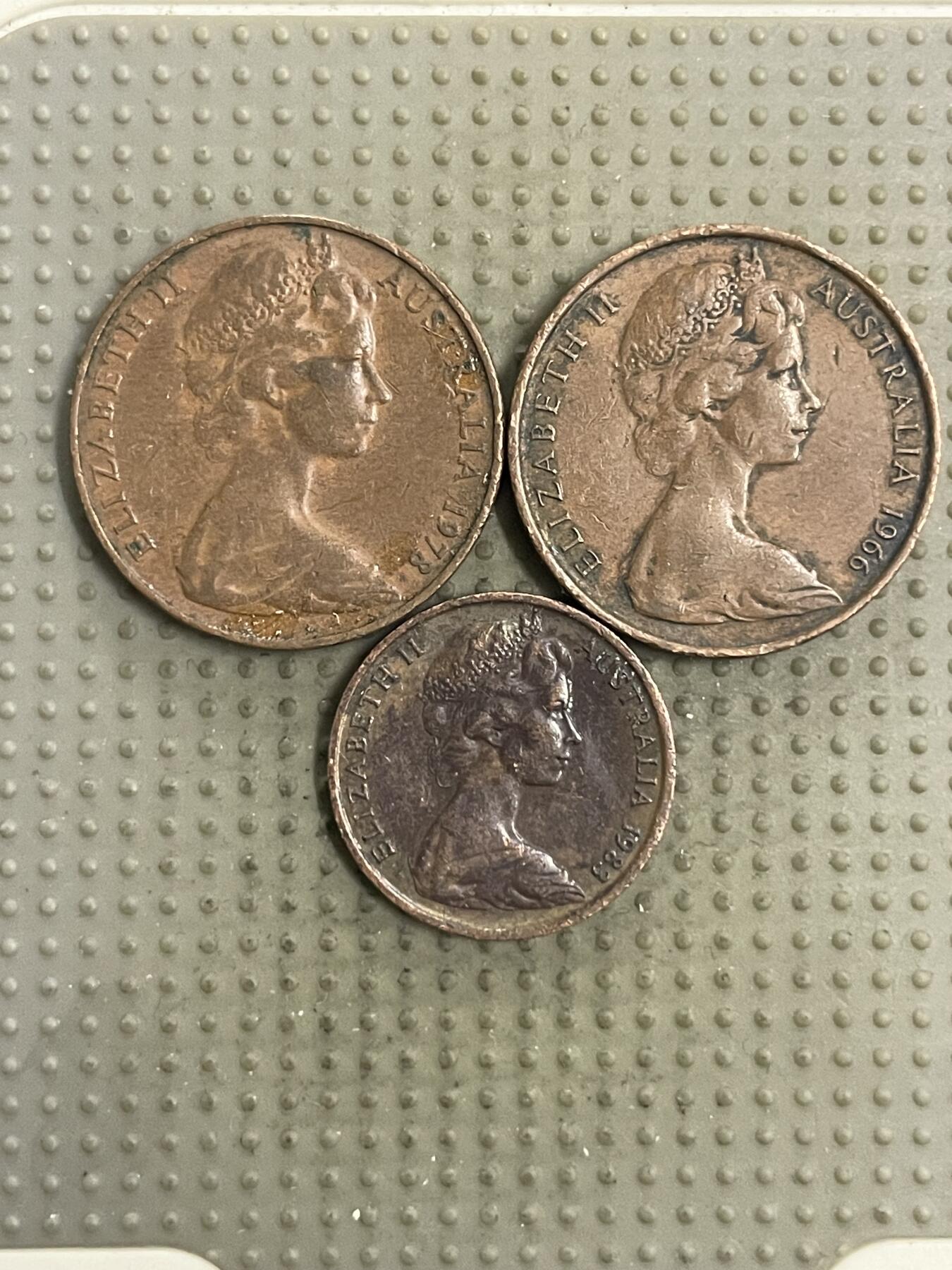 2025年第150场各国散币拍卖（总第150场） 澳大利亚3枚