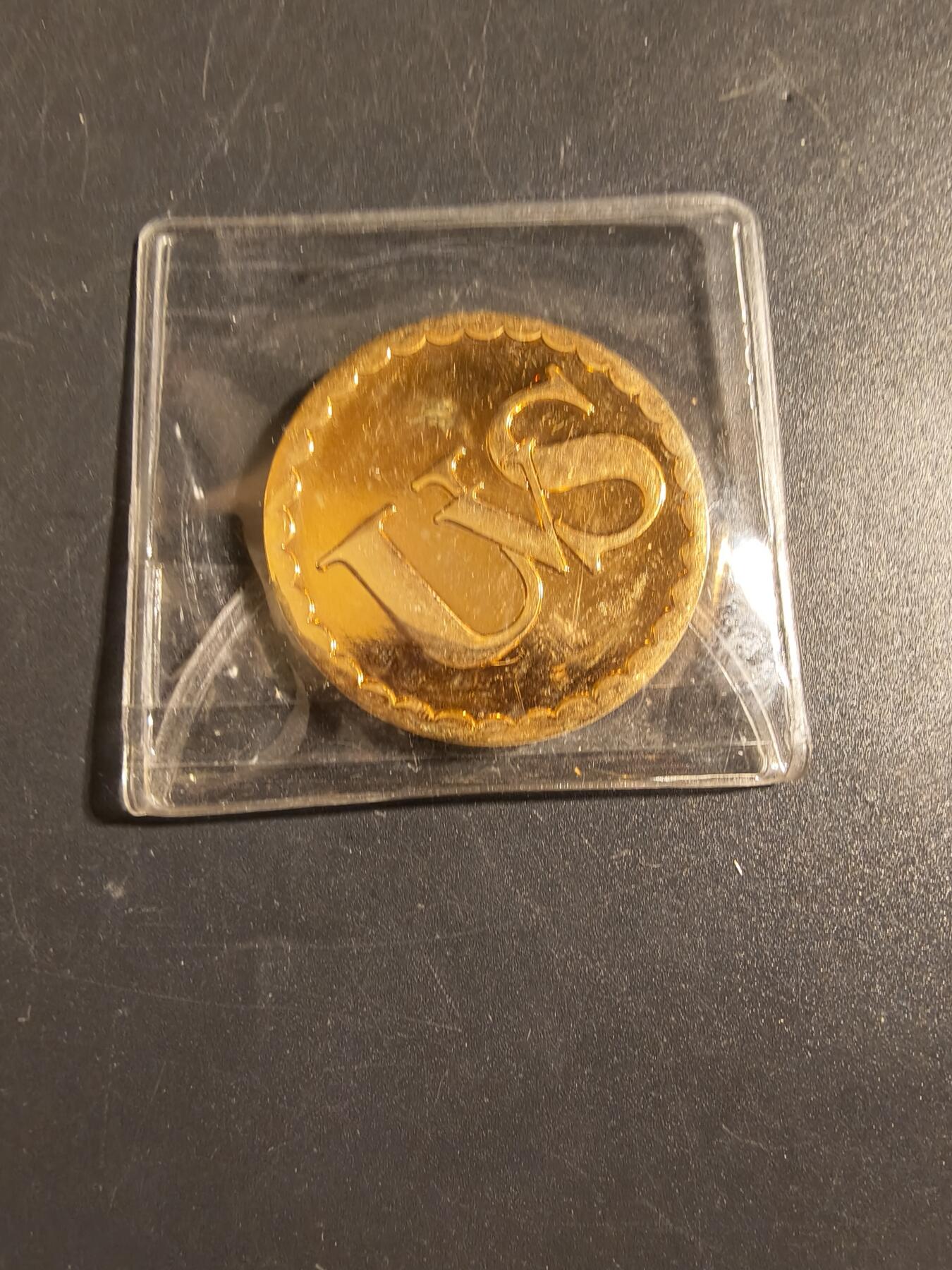 老王徽章第172期 美国联勤司令部纪念章 直径39mm. 重量27.8g