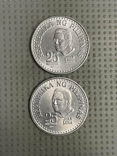 2025年第149场各国散币拍卖（总第149场） - 菲律宾25分2枚