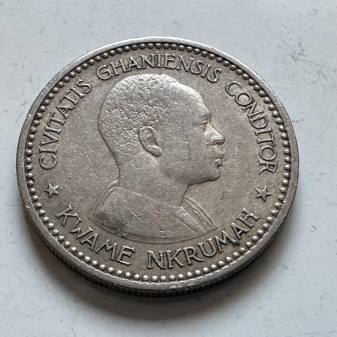 🌹外币初藏🌹🐯2025年第147场  每周二四六晚8️⃣点 接代拍 加纳1958年一先令