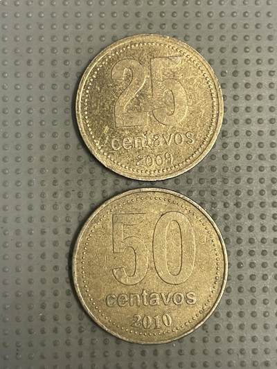 2025年第150场各国散币拍卖（总第150场） - 阿根廷2枚