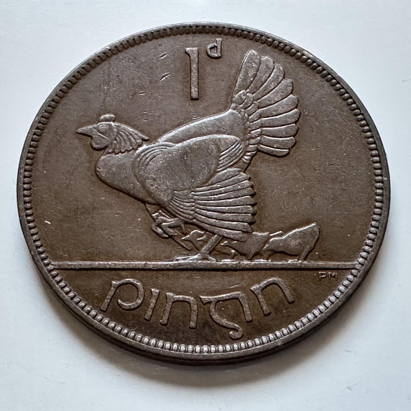 🌹外币初藏🌹🐯2025年第147场  每周二四六晚8️⃣点 接代拍 爱尔兰1928年一便士