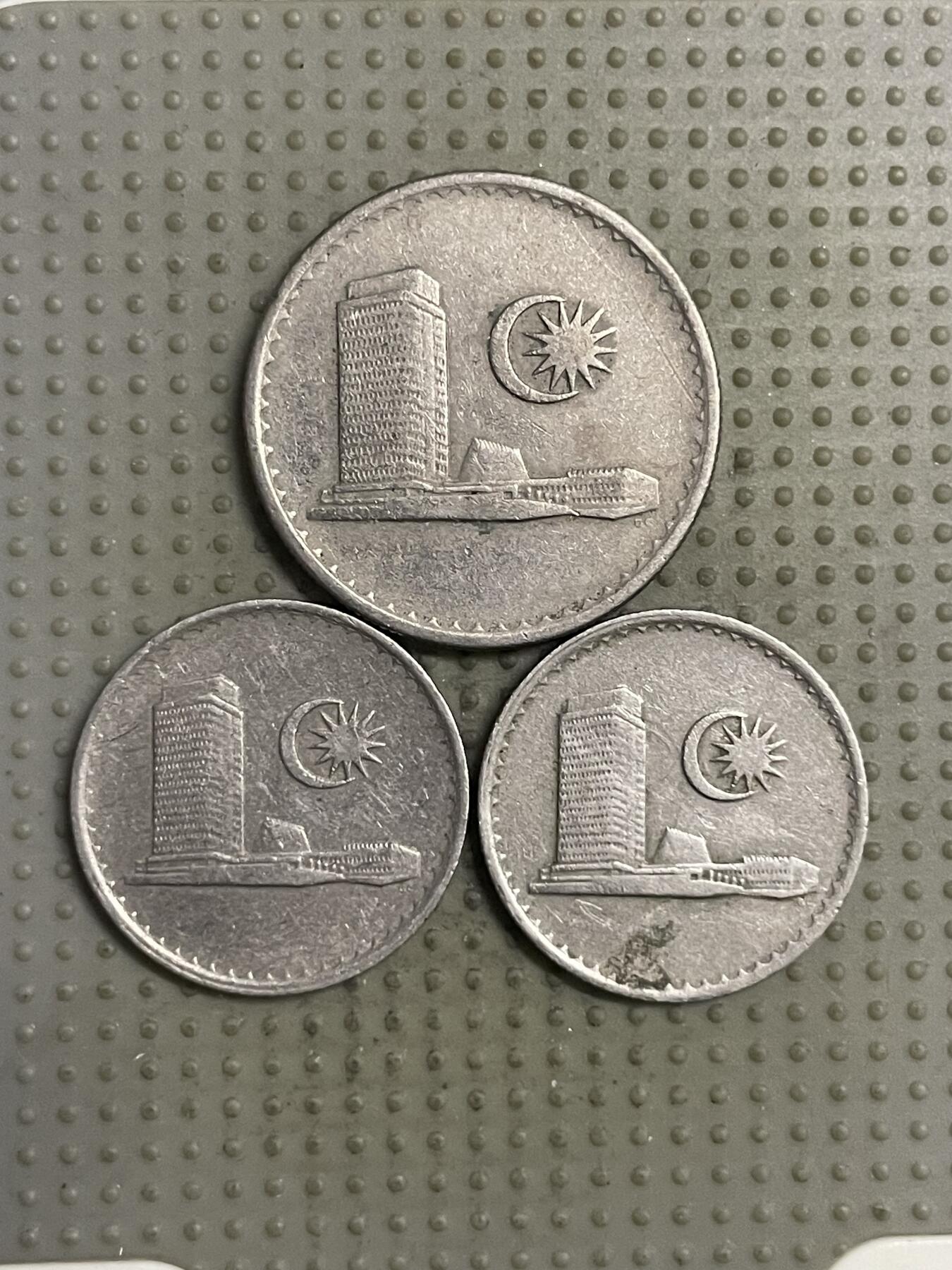 2025年第149场各国散币拍卖（总第149场） 马来西亚大厦版3枚