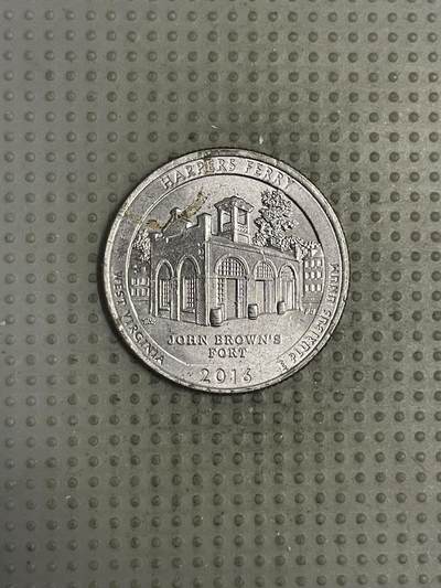 2025年第150场各国散币拍卖（总第150场） - 美国2016年哈佩斯费里历史公园25美分纪念币