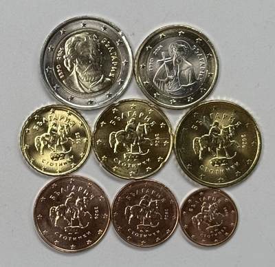 保加利亚2026年8枚欧元套币 含2枚双色高值币 - 保加利亚2026年8枚欧元套币 含2枚双色高值币