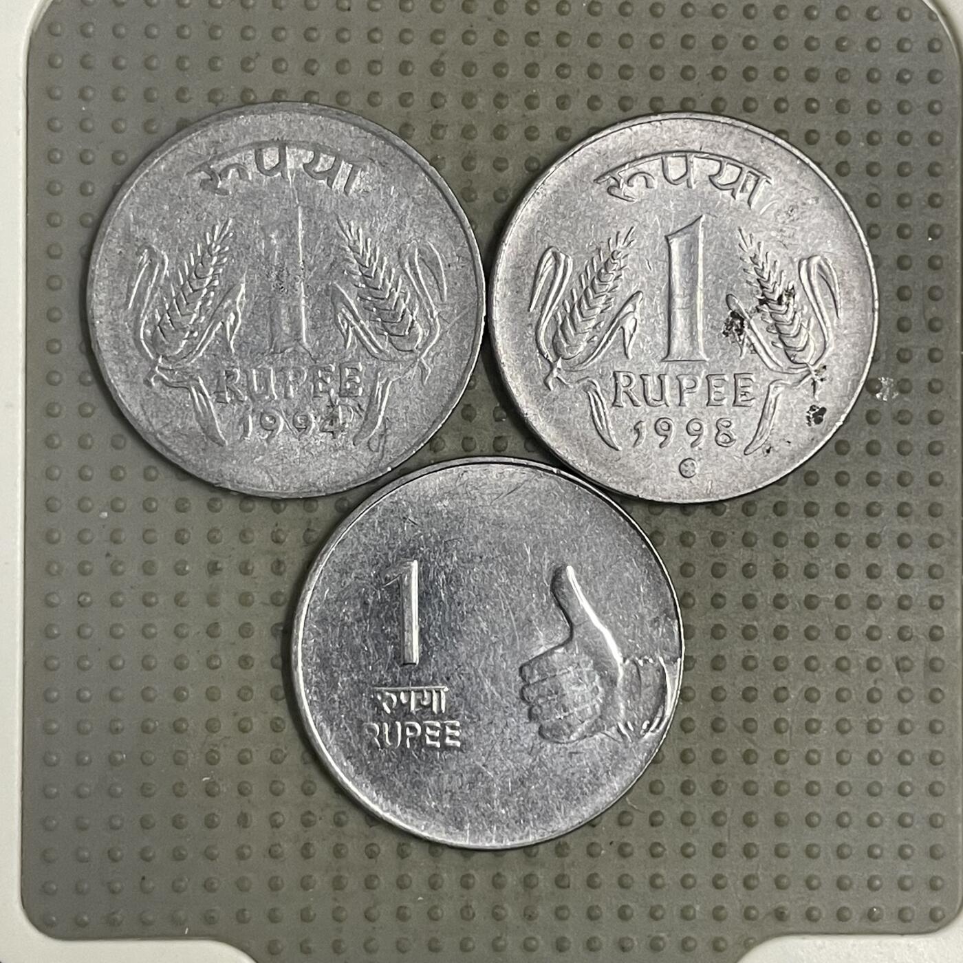 2025年第149场各国散币拍卖（总第149场） 印度1卢比3枚