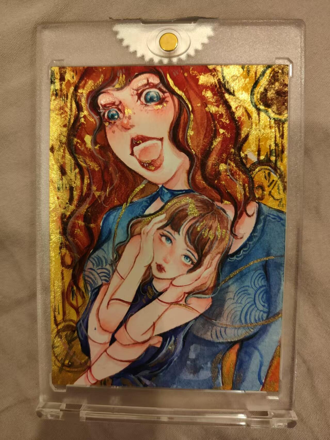 寸草不生拍卖 第十七期  手绘卡  画师KV