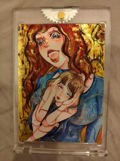 寸草不生拍卖 第十七期  - 手绘卡  画师KV