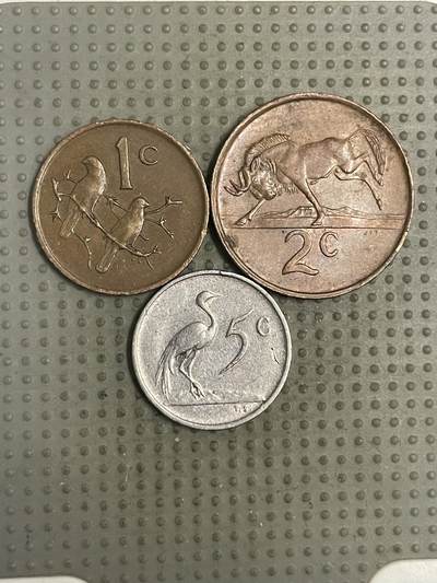 2025年第150场各国散币拍卖（总第150场） - 南非3枚