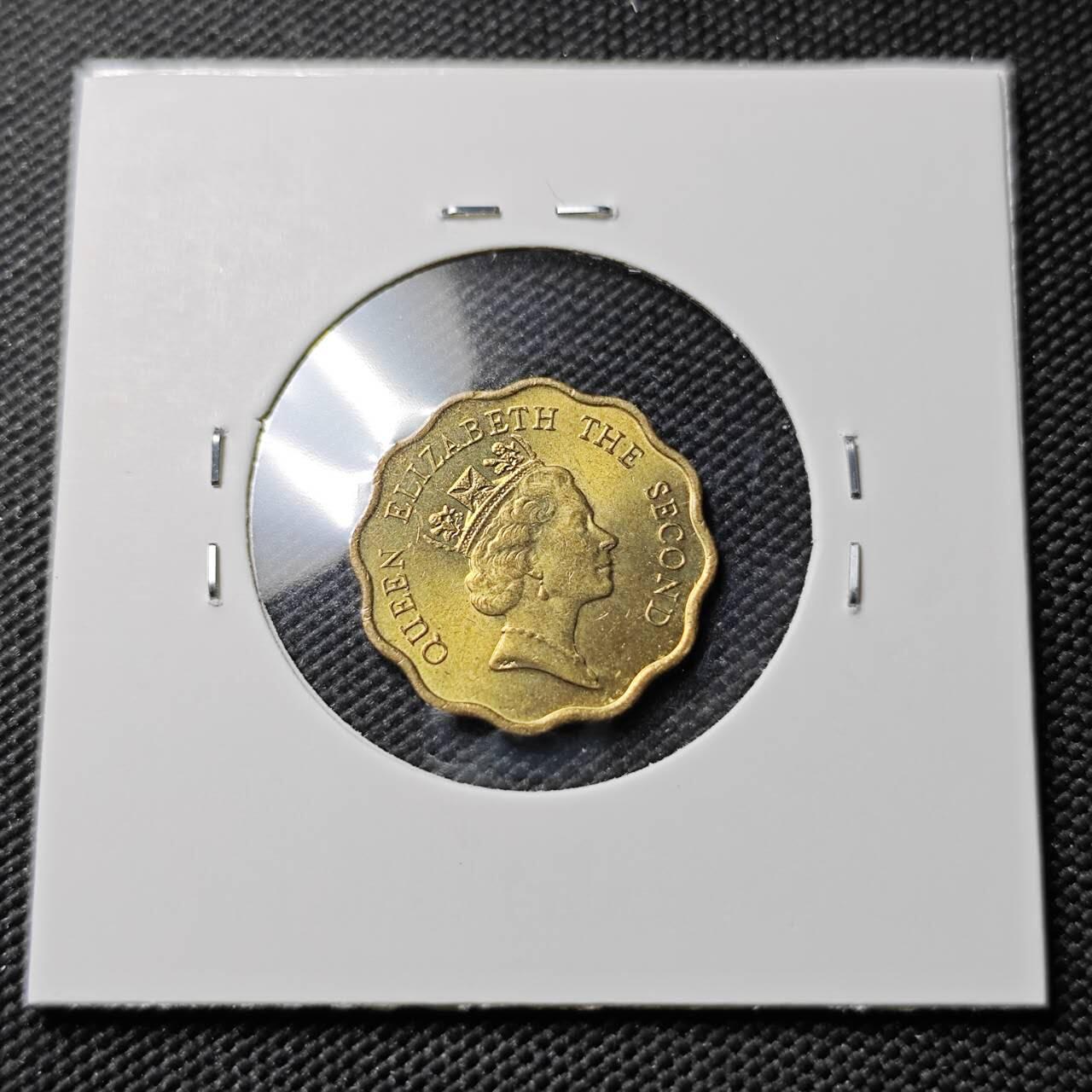 KK钱币收藏小铺 《套币 好品/批量散币专场》  2月预留时间 周末发货  1990香港2毫 好品