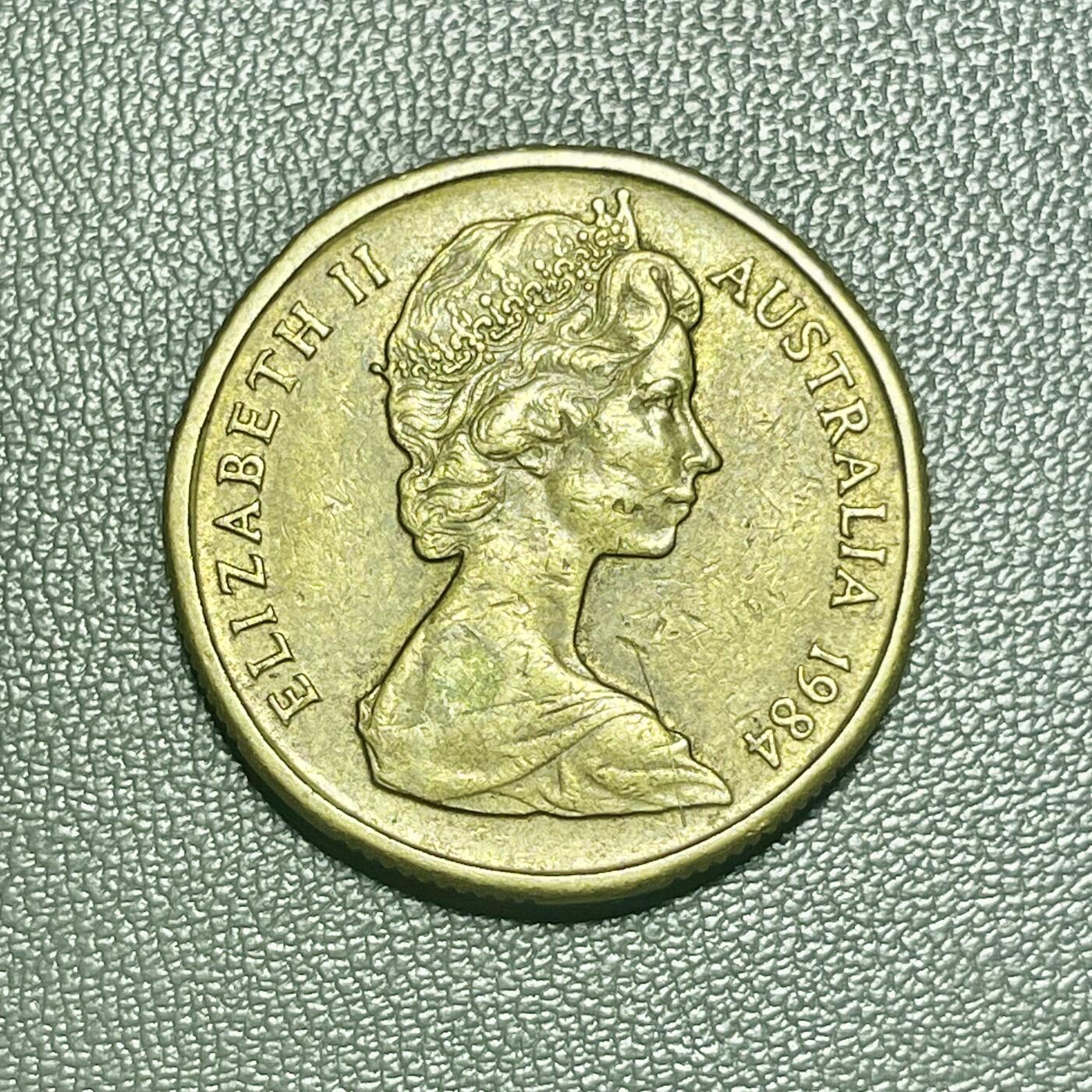 回流1228 澳大利亚1984年1澳元 袋鼠