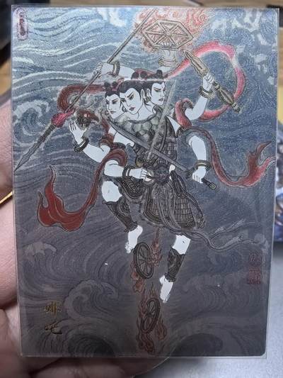 寸草不生拍卖 第十七期  - 卡德曼联名礼盒武韵红颜西游礼盒兰心老师绘白面狐狸限编粗闪029/066爆金