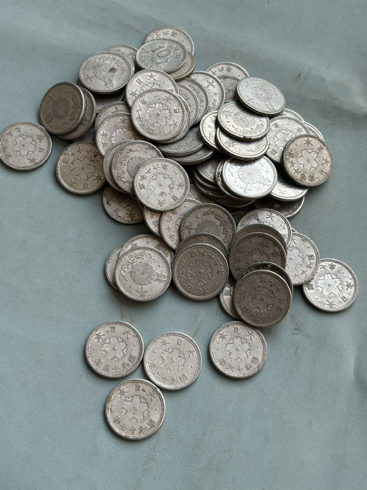 盛世勋华——号角文化勋章邮票专场拍卖第297期 日本1940-1942年樱花十钱硬币83枚