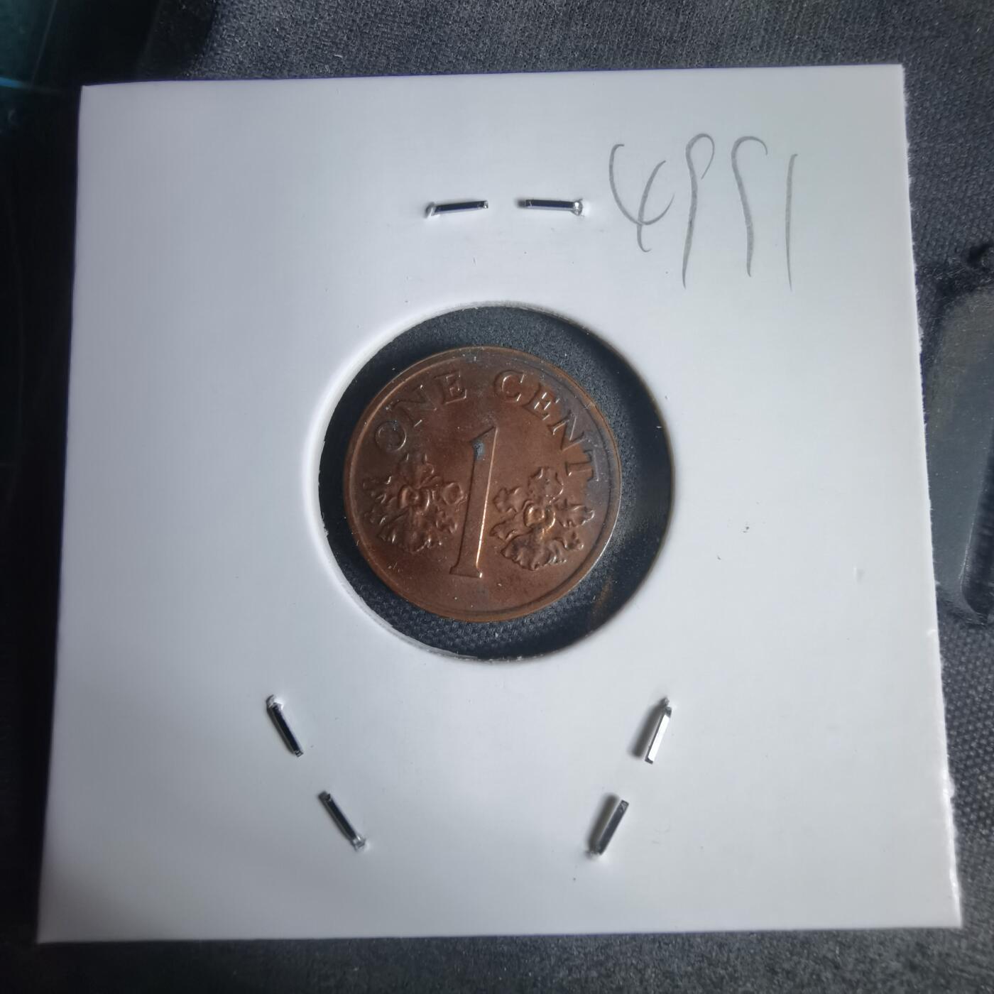 沼泽如烟--第949场 新加坡1993年一分