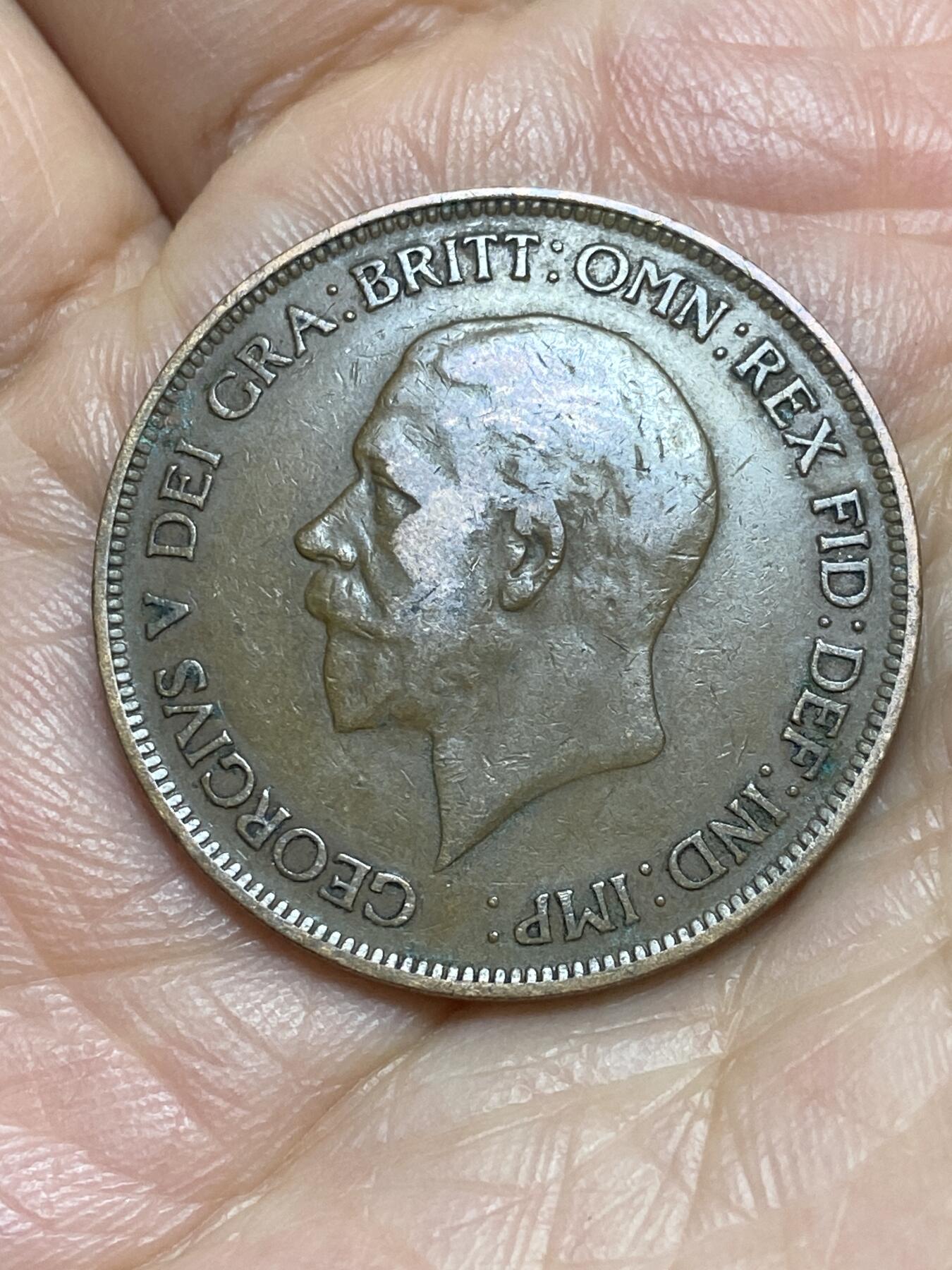 2026年第一场(总第一百七十场）外国好品散币场(免佣金) 英国🇬🇧1930年1便士(乔治五世第三版)