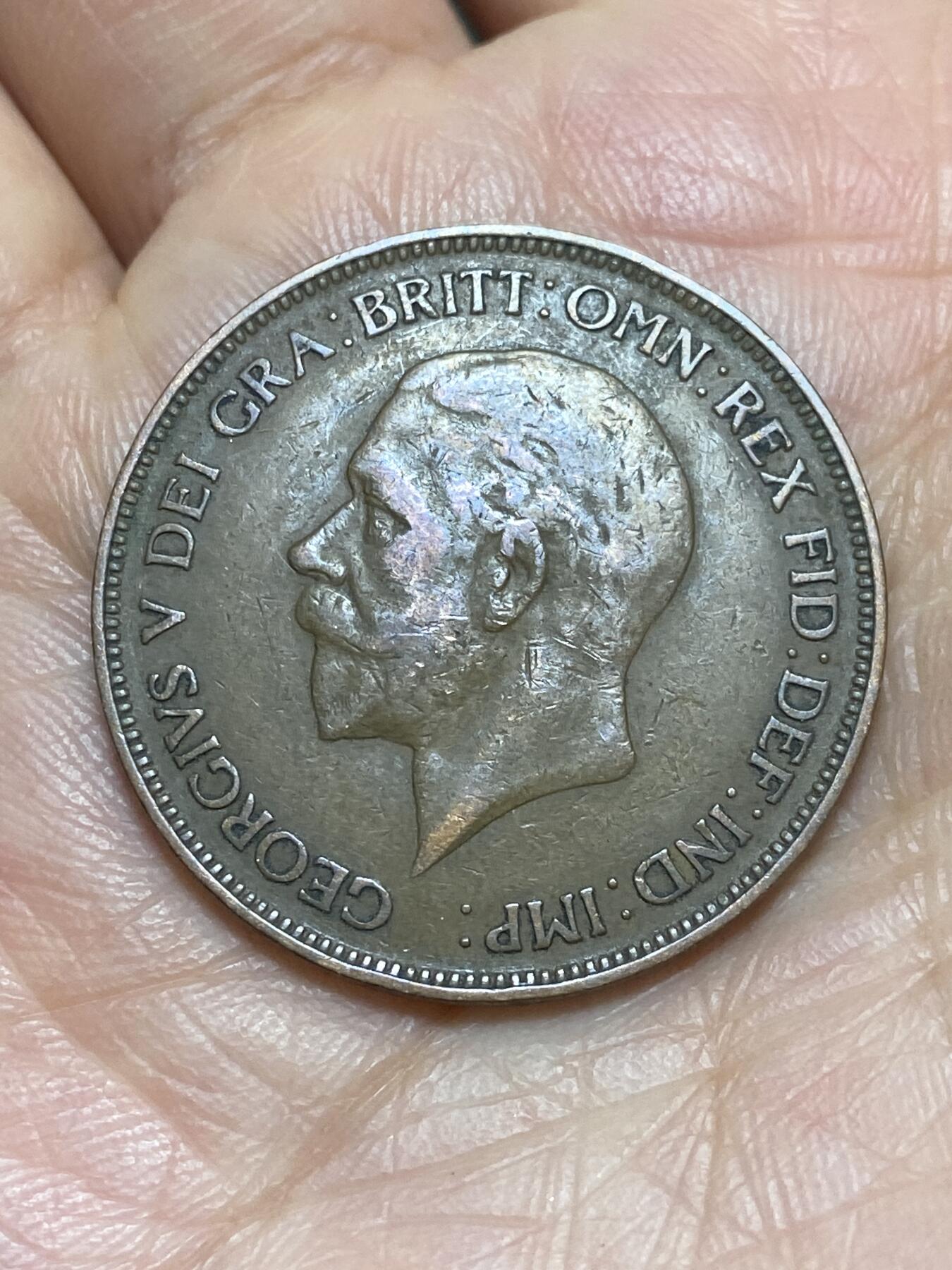 2026年第一场(总第一百七十场）外国好品散币场(免佣金) 英国🇬🇧1931年1便士(乔治五世第三版)