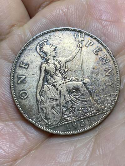 2026年第一场(总第一百七十场）外国好品散币场(免佣金) - 英国🇬🇧1931年1便士(乔治五世第三版)