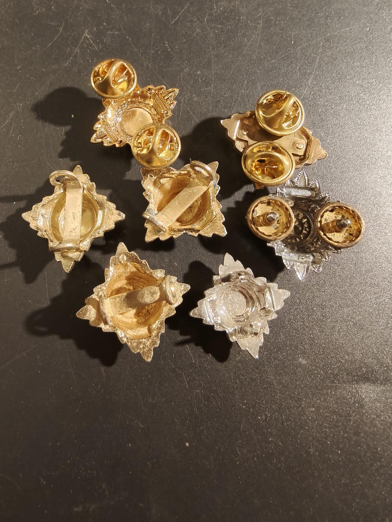 老王徽章第172期 英国巴斯星军衔配饰一组7枚     女王时期