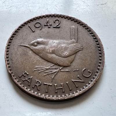 🌹外币初藏🌹🐯2025年第147场  每周二四六晚8️⃣点 接代拍 - 英国1942年一法新 b