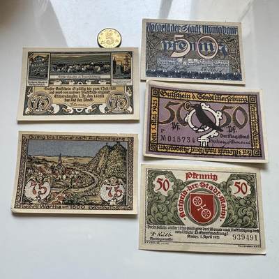 🌹外币初藏🌹🐯2025年第147场  每周二四六晚8️⃣点 接代拍 - 德国一战时期紧急币—19