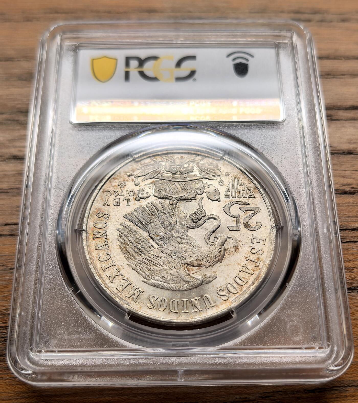 凡希社世界钱币微拍第三百十六期 1968Mo墨西哥奥运25P大银PCGS-MS66
