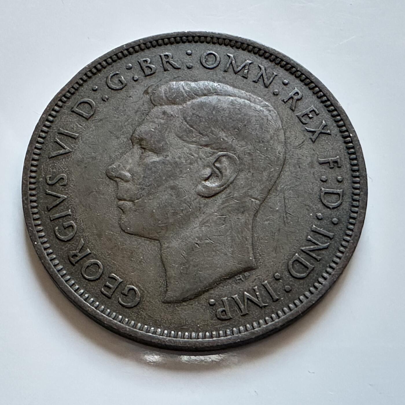 🌹外币初藏🌹🐯2025年第147场  每周二四六晚8️⃣点 接代拍 英国1938年一便士 a