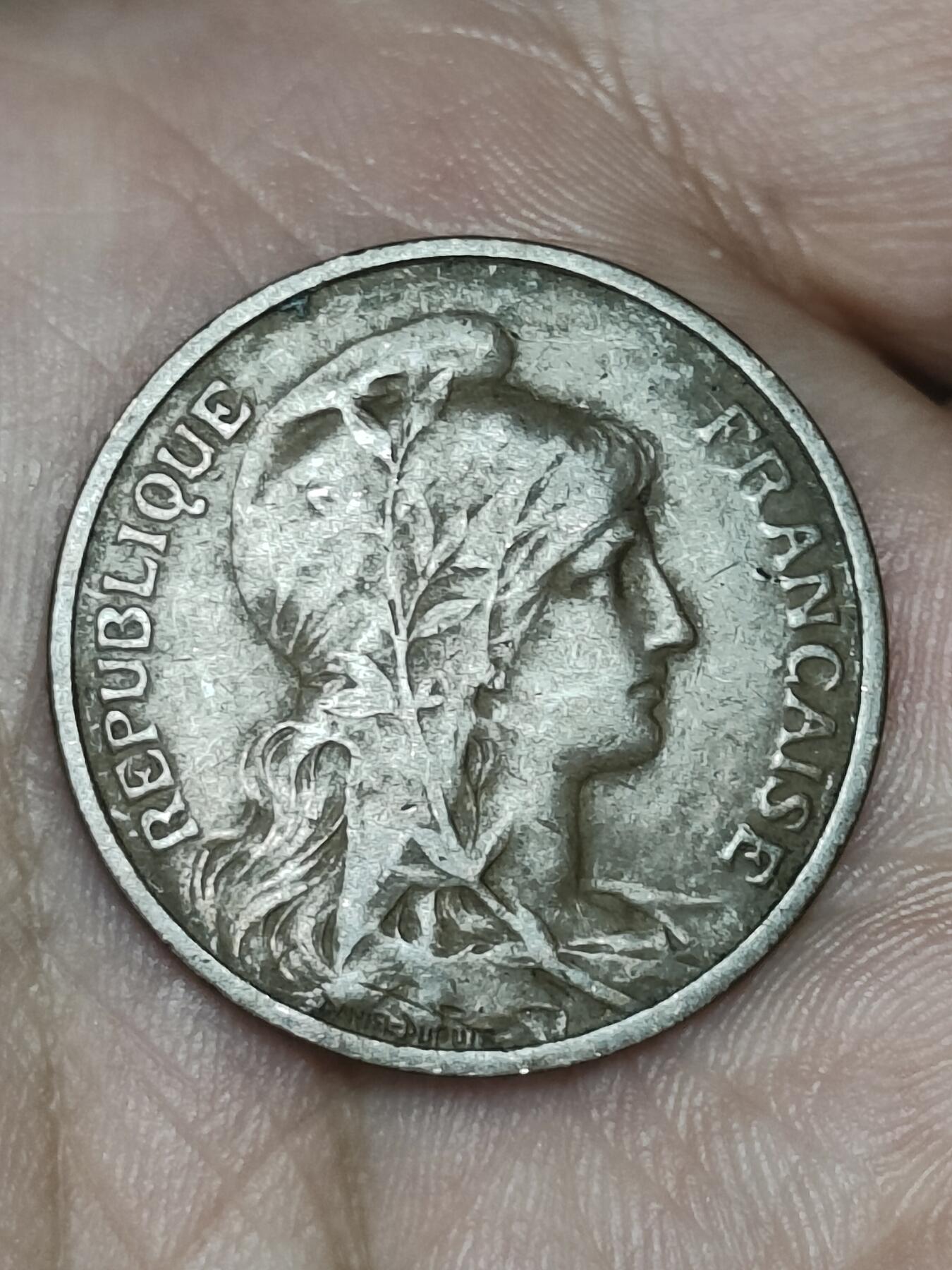 2025年第一百四十三场(总第一百六十九场）外国好品散币场(免佣金) 法兰西第三共和国1904年5生丁(第二版)