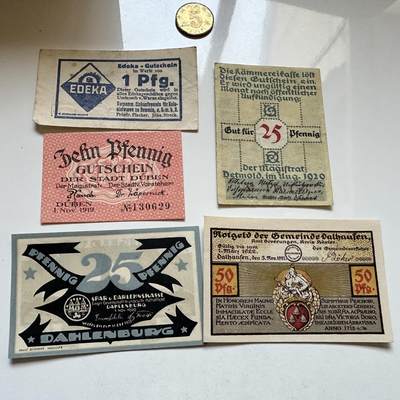 🌹外币初藏🌹🐯2025年第147场  每周二四六晚8️⃣点 接代拍 - 德国一战时期紧急币—11